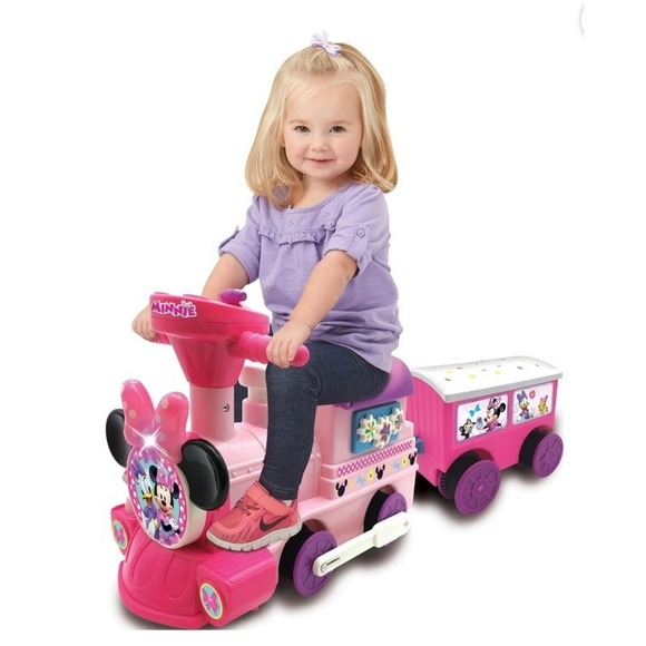 Minnie Mouse Ride On Trainnull